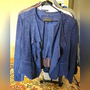 BCBG Maxazria perforated jacket